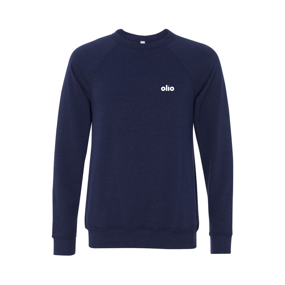 BELLA + CANVAS Unisex Sponge Fleece Raglan Crewneck Sweatshirt